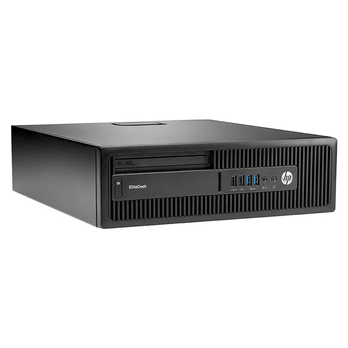 HP EliteDesk All-in-One Desktop Computer Set | AMD A10 | 19" HD LCD Monitor | Wired KB & Mouse| Speakers| Wi-Fi | Win 10 Pro | Refurbished - Image 6