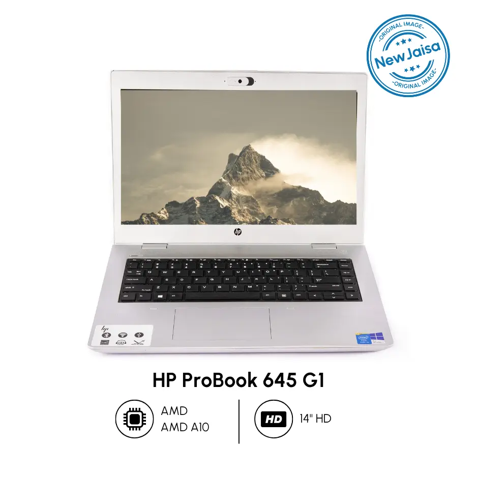 HP ProBook Laptop | 645 G1 | AMD A10 | 14" HD | Win 10 Pro | Refurbished - Image 5