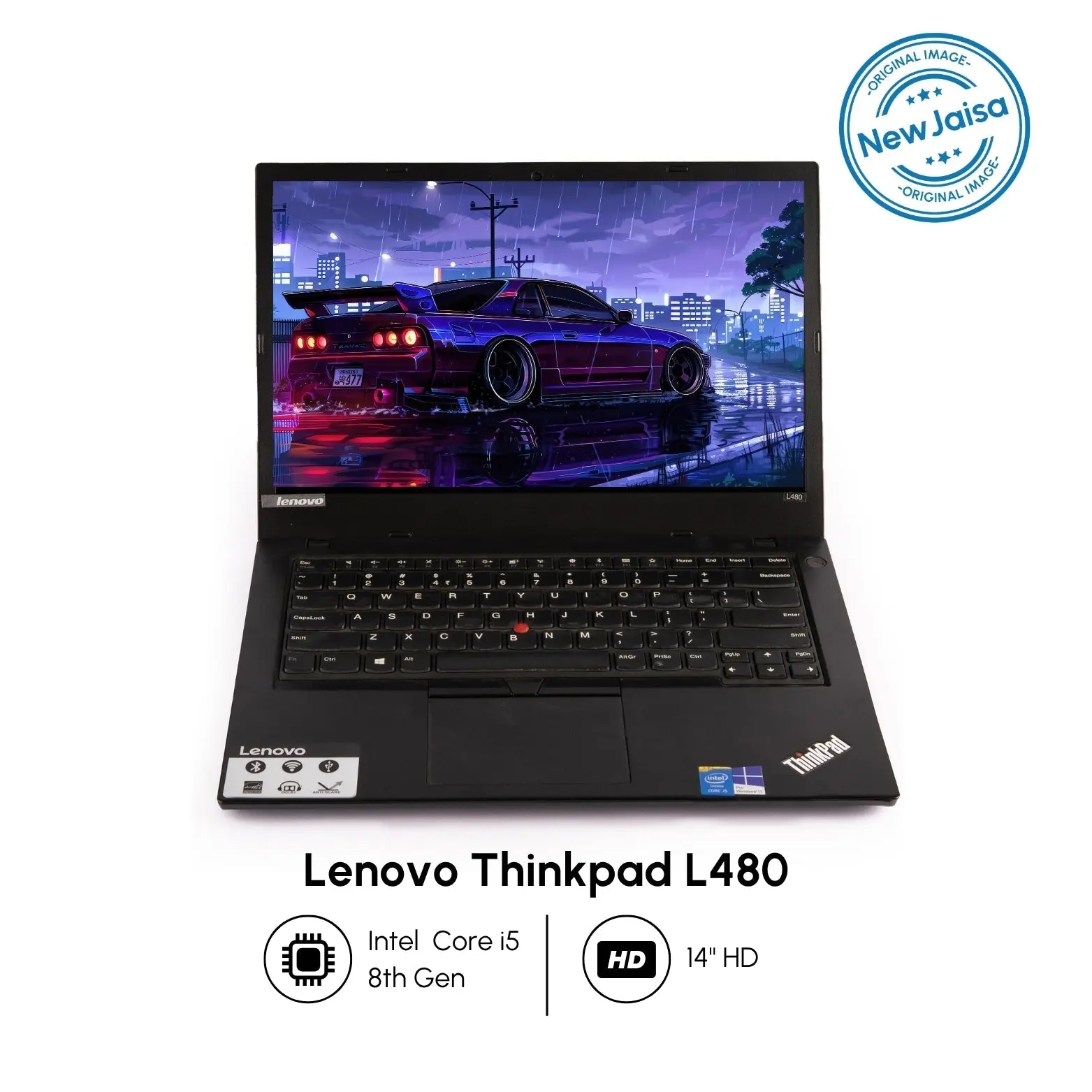 Lenovo ThinkPad Laptop | L480 | Intel i5-8th Gen | 14" HD | Win 11 Pro | Refurbished - Image 5